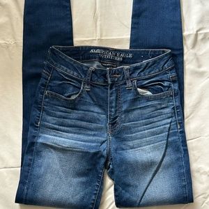 American Eagle Hi-Rise Jegging - Dark Atlantic